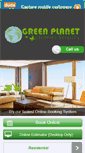 Mobile Screenshot of greenplanetcleaningservices.com